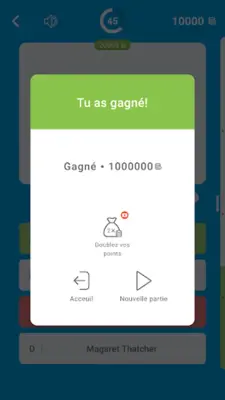 Millions Quiz - Français android App screenshot 1