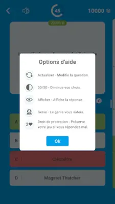 Millions Quiz - Français android App screenshot 2